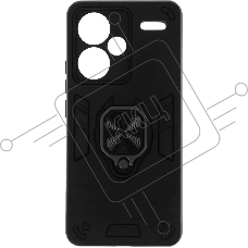 Чехол (клип-кейс) BoraSCO для Xiaomi Redmi Note 13 Pro+ Anti-Shok Case черный (52500)