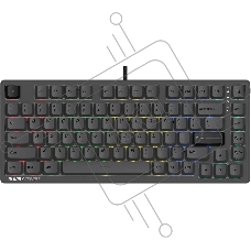 Клавиатура A4Tech Bloody MS76 проводная, USB Type-A, темно-серый