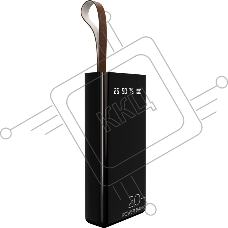 Портативный аккумулятор 20000mAh 2USB 2.1A More choice PB60-20, черный