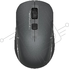 Мышь беспроводная A4Tech Fstyler FB26CS Air2 серый/черный, 2000 dpi, радиоканал, Bluetooth, USB, кнопки - 4
