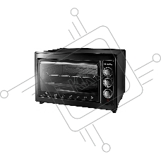 Мини-печь Delta D-0123 черная с тэном повыш мощности,1300 Вт, 37 л