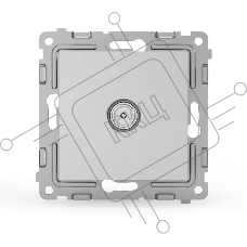 Розетка TV TOKOV ELECTRIC оконечная СП Pixel 1DB механизм алюм.