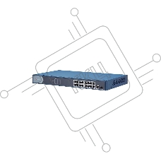 Коммутатор Hikvision DS-3E0518P-E, 16×1 Гбит/с PoE+ + 1×1 Гбит/с RJ45 + 1×1 Гбит/с SFP, неуправляемый