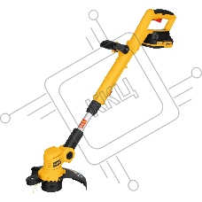 Триммер аккумуляторный Denzel GT-230, 230 мм, Li-Ion, 20 В