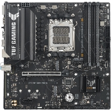 Материнская плата ASUS TUF GAMING A620M-A PLUS, AM5, AMD A620A, 4xDDR5, 4xSATA, 2xM.2, 1xPCIe 4.0 x16, 1xPCIe 3.0 x1, 1xHDMI, 2xDP, 1x2.5Gb LAN, 2xUSB-A 10Gbps, 4xUSB-A 2.0, 3x3.5 мм, 7.1, mATX