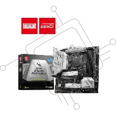 Материнская плата MSI MAG B760M MORTAR II, LGA 1700, Intel B760, 4xDDR5, 4xSATA, 3xM.2, 1xPCIe 5.0 x16, 1xPCIe 4.0 x4, 1xHDMI, 1xDP, 1xUSB Type-C, 1x2.5Gb LAN, 3xUSB-A 2.0, 3xUSB-A 3.2 Gen 2, 5x3.5 мм, 7.1, mATX