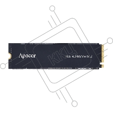 Накопитель SSD Apacer AS2280Q4X, 1Тб, M.2 2280, PCIe 4.0 x4, NVMe 1.4, R/W 5000/4400, с радиатором
