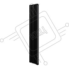 Дизайн-радиатор Royal Thermo Shift R22 VC2180 - 10 секц. RAL9005m