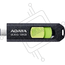 Флешка USB R/W ADATA 128Gb Type-C UC300 ACHO-UC300-128G-RBK/GN USB3.2 черный/зеленый