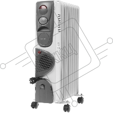 Масляный обогреватель Centek CT-6203-9 (9 секций) белый, 2400 Вт, 20 м2, 3 режима, термостат