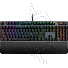Клавиатура ASUS ROG Strix Scope II X ROG NX Snow V2 проводная, USB Type-A, чёрный