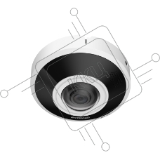 Камера видеонаблюдения Dahua DH-IPC-EBW5641P-AS, IP, 6 Мп, 1.68 мм, белая