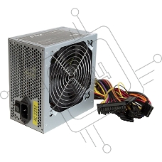 Блок питания Foxline FL650S-80 650W 80+ ATX PSU, APFC, 120FAN, 24 pin, 4 + 4 Pin (12V), 5*SATA, 2*4 pin molex, 1*FDD, 2*PCI-e(6 + 2 pin)