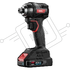 Винтоверт ударный аккумуляторный Deli DE-QZ20-1D2 (2АКБ*2А·ч + ЗУ, 20V, 200Нм, 0-3600об/мин, 0-3600уд/мин, сумка) Винтоверт ударный аккумуляторный Deli DE-QZ20-1D2 (2АКБ*2А·ч + ЗУ, 20V, 200Нм, 0-3600об/мин, 0-3600уд/мин, сумка)