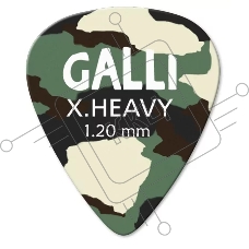 Медиатор GALLI STRINGS [C8XH] целлулоид, толщина 1.2 мм