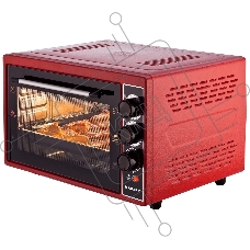 Мини-печь Kraft KF-MO 3804 RKR красный