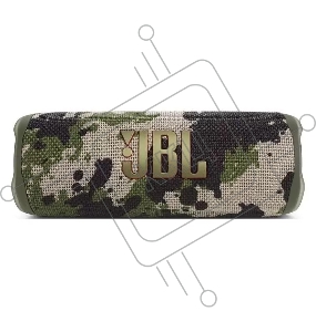 Портативная акустика JBL Flip 6 камуфляж, Bluetooth 5.1, время воспроизведения музыки 12 ч, емкость аккумулятора 4800 mAh, время заряда 2,5 ч