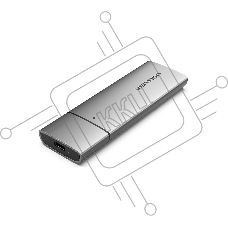 Корпус для SSD Vention USB 3.1 Gen 2-C M.2 NGFF (B-Key/B&M Key) Серый