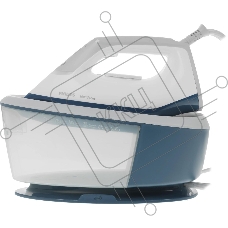 Парогенератор Philips PSG2000/20 синий/белый, 2400 Вт, 110 г/мин, 300 г/мин, 1400 мл