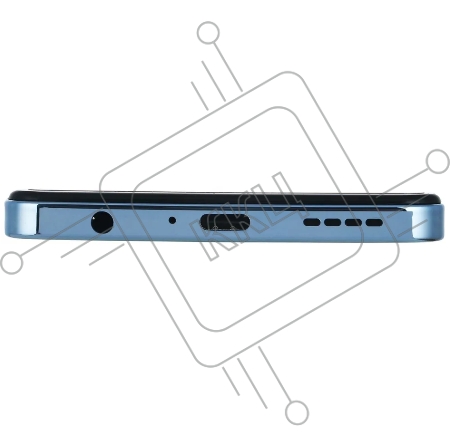 Смартфон Infinix X6528B Hot 40i 256Gb 8Gb синий моноблок 3G 4G 2Sim 6.56