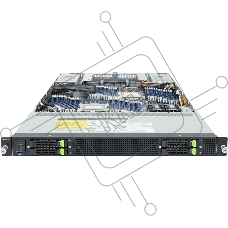 Серверная платформа Gigabyte R183-ZK0 REV3.0; 1U, 2 x Socket SP5 (LGA 6096) 500W, 48 x DDR5 5200/4400х, 4 x 2.5