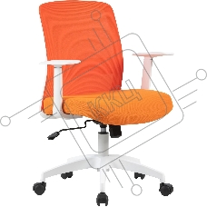 Кресло компьютерное Cactus CS-WMC333-OR оранжевый, сиденье оранжевый, сетка/ткань, низк. спин. крестов. пластик, пластик белый Кресло компьютерное Cactus CS-WMC333-OR оранжевый, сиденье оранжевый, сетка/ткань, низк. спин. крестов. пластик, пластик белый