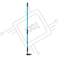 Мотыга Palisad LUXE стальная, 160х1505 мм, фибергласовый черенок, ПВХ накладка