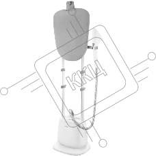 Отпариватель Kitfort КТ-975 белый, 1580 Вт, 30 г/мин, 1500 мл