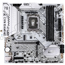 Материнская плата Colorful CVN B760M-PLUS FROZEN WIFI D5 V20, LGA 1700, Intel B760, 4xDDR5, 4xSATA, 3xM.2, 1xPCIe 5.0 x16, 1xPCIe 4.0 x4, 1xDP, 1xHDMI, 1x 2.5Gb LAN, 1xUSB-C 3.2 Gen 2, 2xUSB-A 3.2 Gen 1, 4xUSB 2.0, 3x3.5 мм, 5.1, mATX