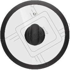 Крышка Rondell Weller RDA-1498, 26см, руч.черная