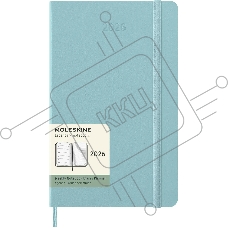 Еженедельник Moleskine CLASSIC WKNT Large 130х210мм 144стр. аквамарин
