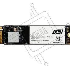 Накопитель SSD AGI AI298, 512Gb, PCIe 3.0 x4, M.2 2280, NVMe, R/W 2200/1300