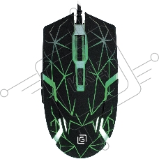 Мышь проводная Oklick 701G черный, 3600 dpi, USB, кнопки - 6