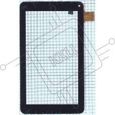 Сенсорное стекло (тачскрин) GF7033A2-PG, черное