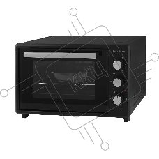 Мини-печь Willmark WOF-405BL (40л,эмал.внутр.поверх,лампа,таймер, черн., 1400Вт)