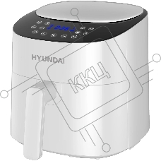 Аэрогриль Hyundai HYF-4055, 1500Вт, белый/черный