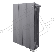 Радиатор биметаллический Royal Thermo PianoForte 500 Серебристый VR80 - 6 секц.