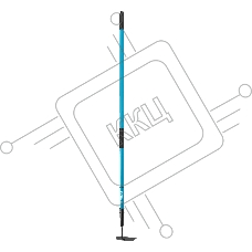 Мотыга Palisad LUXE стальная, 140х1530 мм, фибергласовый черенок, ПВХ накладка