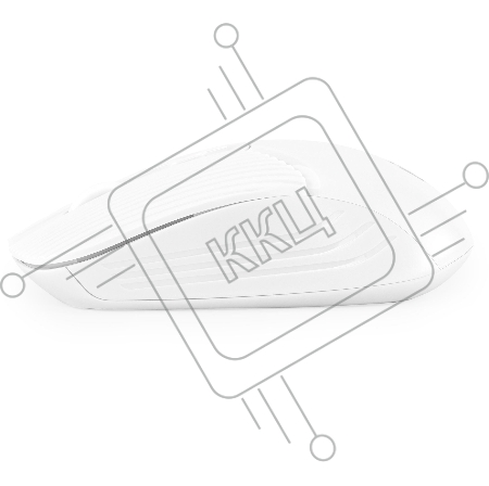 Мышь Оклик 509MW white белый оптическая (1600dpi) беспроводная USB для ноутбука (3but)