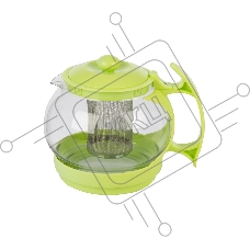 Чайник заварочный Mallony Decotto-1100 с пластик ручкой, фильтр из нерж ст, 1,1 л