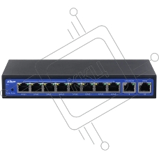 Wi-Fi контроллер Dahua DH-ERC210-P, 10×1 Гбит/с (1 WAN, 1 WAN/LAN, 8 LAN PoE), управляемый
