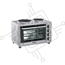 Мини-печь Tefal Optimate OF463D30, 3000Вт, стальной