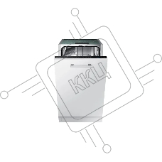 Встраиваемая посудомоечная машина Samsung DW50R4040BB, черный, 45 см, 9 компл., 46 дБ, класс A+