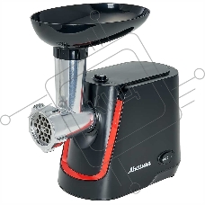 Мясорубка АКСИНЬЯ КС-2000 черный с красным