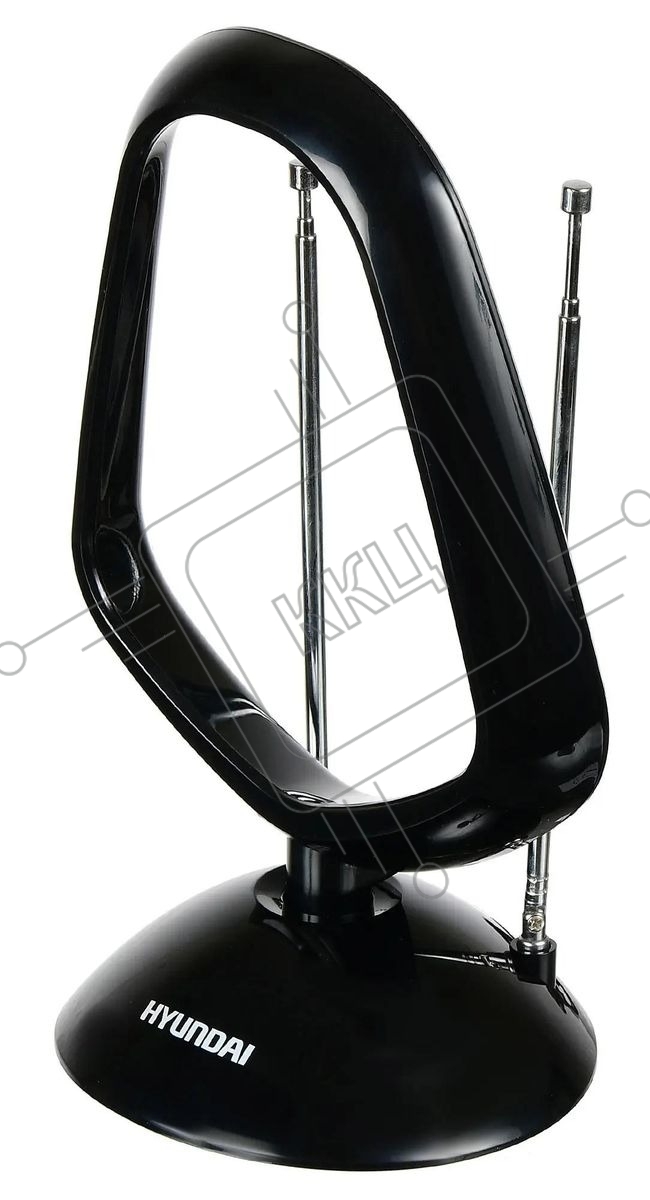 Антенна телевизионная Hyundai H-TAI320 30дБ активная черный