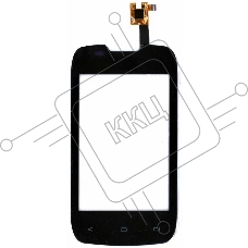 Сенсорное стекло (тачскрин) для Fly IQ431 IQ432, черное