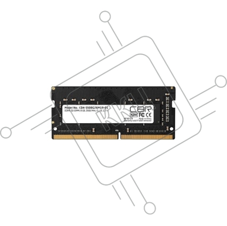 Модуль памяти CBR DDR4 SODIMM 8GB CD4-SS08G26M19-01 PC4-21300, 2666MHz, CL19, 1.2V