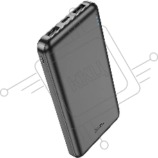 Портативный аккумулятор Hoco J100 High-ranking 10000mAh 2.1A 2xUSB-A черный