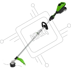 Триммер аккумуляторный Greenworks ST161S, 82 В, 8 Ач