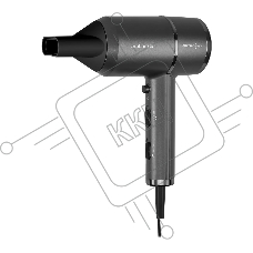 Фен Polaris PHD 2044Ti Quattro Ionic 1900 Вт, графитовый